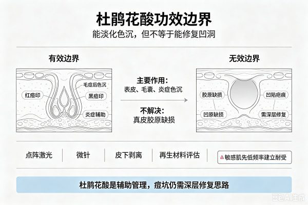 韩国杜鹃花酸治凹洞痘疤有用吗？价格、医院、医生全攻略