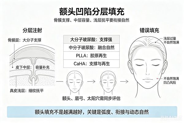 告别浏海掩饰：额头凹陷的医美填充方案与轮廓塑形全解析