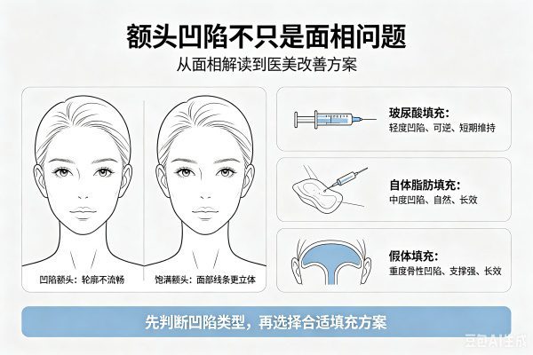 额头凹陷与眉骨突出：韩国医美填充方案全攻略