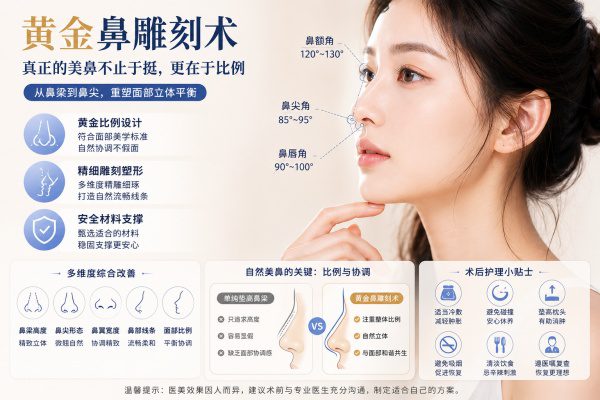 微创立体高级鼻：不做轮廓手术，也能拥有“两鄂感”精致小脸