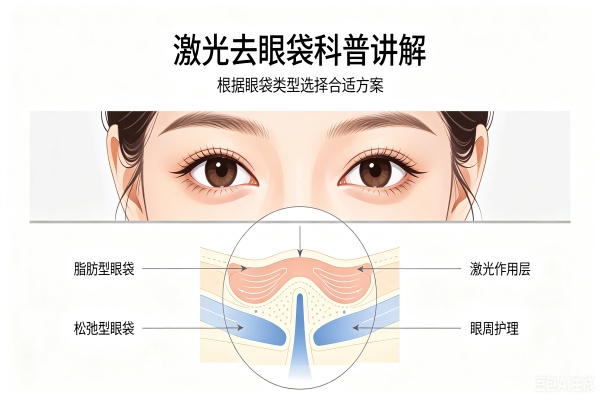 激光祛眼袋的“隐形门槛”:不是所有激光都能打眼袋,也不是所有眼袋都适合激光