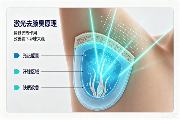 激光去腋臭:不切开、不缝针的“精准热消融”,韩国临床数据告诉你效果到底怎么样