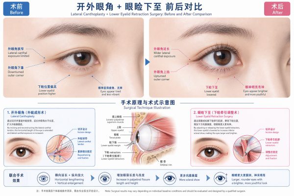 开外眼角和眼睑下至怎么选？一篇看懂区别、适应症、风险与价格