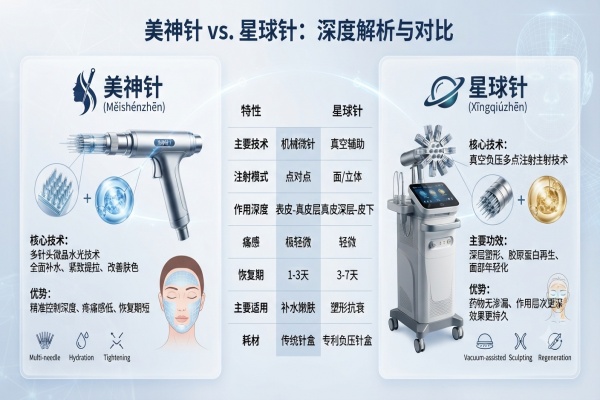 美神针和星球针到底哪个好?一张表看懂成分、效果、维持时间、价格全对比
