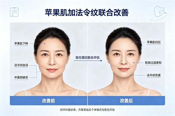 苹果肌太大不仅显脸圆，还会“压出”法令纹——从面相到改善，一次讲清楚