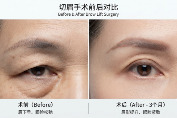 提眉、提肌、手术费用:一篇看懂区别、适应症和价格