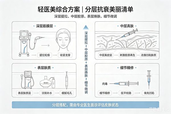 轻医美综合方案：一份为你量身定制的“美丽播放列表”