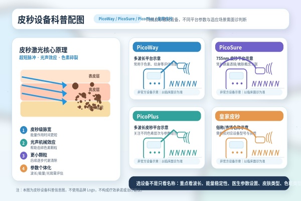 韩国皮秒激光设备全解析：PicoWay、PicoSure、PicoPlus、皇家皮秒……波长适应症价格一次讲清楚