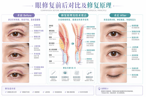 眼角开大了还能收回去吗?内眼角回包眼修复全攻略,一篇看懂 1 眼角开大了还能收回去吗?内眼角回包眼修复全攻略,一篇看懂