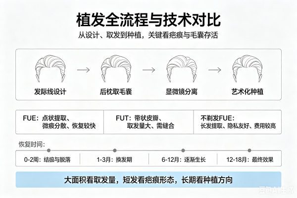 植发全攻略：从脱发诊断到术后养护，一篇看懂