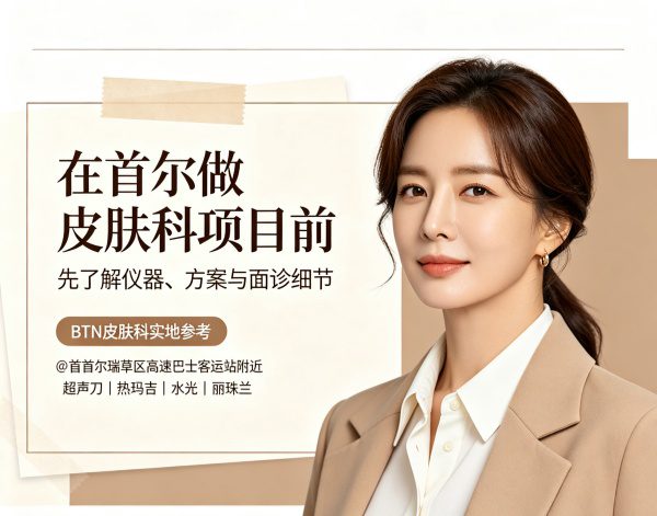 想去瑞草做超声刀？先了解BTN皮肤科的医生和价格