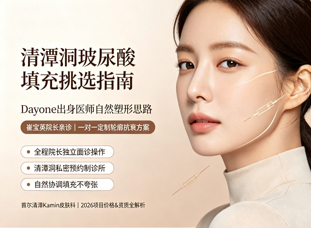 How to Choose a HA Filler Clinic in Cheongdam? Director Choi Bo‑young’s Dayone Background & Price Guide (2026)
