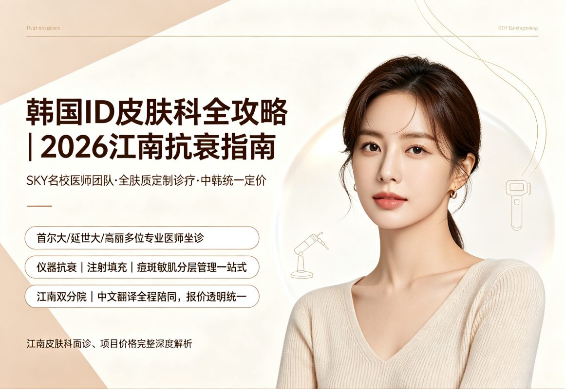 ID Dermatology Complete Guide: Director Team (Seoul Nat’l/Yonsei/Korea Univ.), Anti-Aging Lifting, Prices & Appointments (2026)