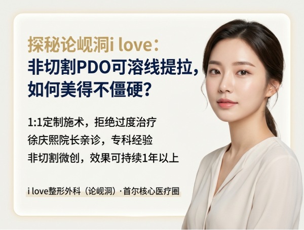 i love整形外科（论岘洞）如何？PDO可溶线提拉+抗衰老专科+徐庆熙院长亲诊（2026）