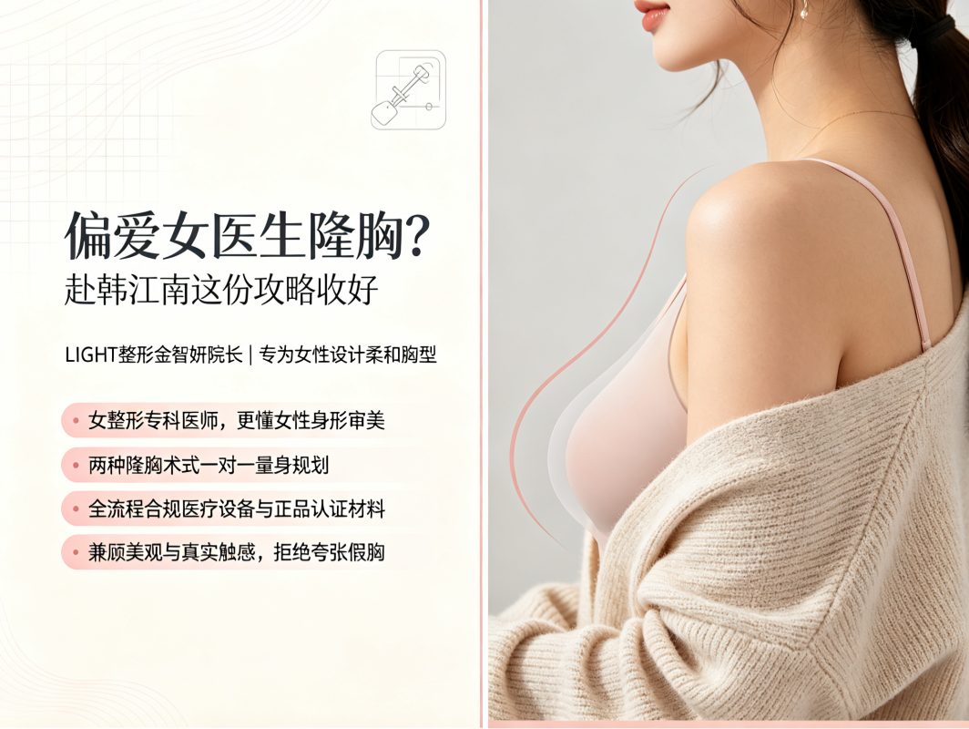 赴韩胸部整形必看|金智妍院长的技术特色与适合人群 1 赴韩胸部整形必看|金智妍院长的技术特色与适合人群