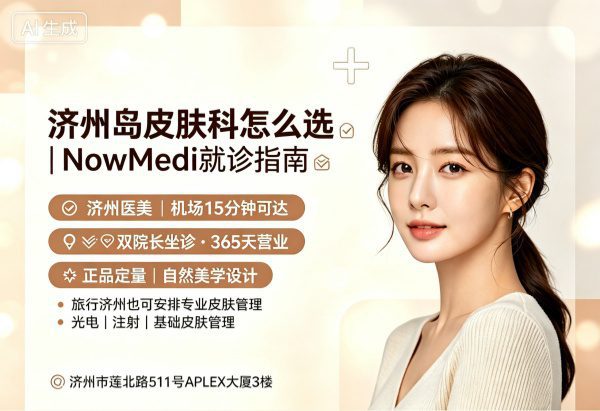 济州岛皮肤科怎么选？NowMedi医院就诊指南