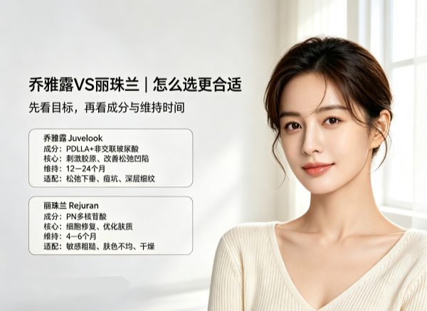 乔雅露和丽珠兰哪个更适合你？胶原增生和修复的区别（2026）
