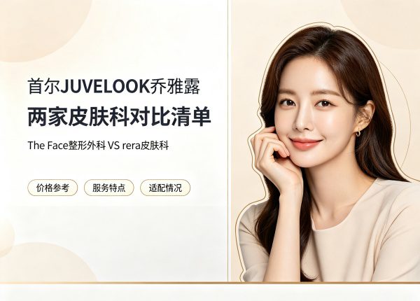 首尔JUVELOOK乔雅露打一支多少钱？The Face和rera皮肤科费用与效果对比，帮你理性决策
