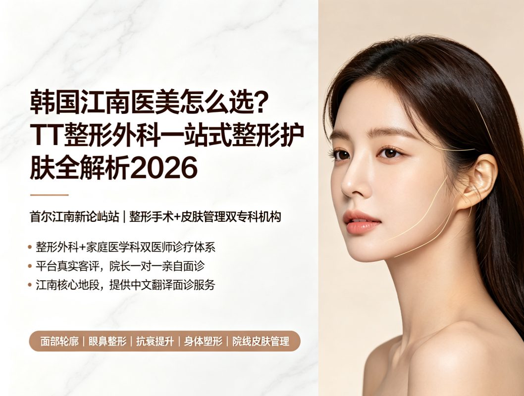 How to Choose a Plastic Surgery Clinic in Gangnam? TT Plastic Surgery – Procedures, Prices, and Location Explained (2026) 1 How to Choose a Plastic Surgery Clinic in Gangnam? TT Plastic Surgery – Procedures, Prices, and Location Explained (2026)