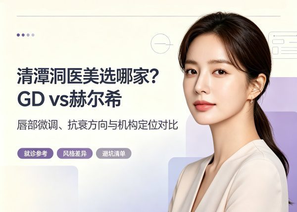 GD专攻唇部，赫尔希专做抗衰，清潭洞两家怎么选？（2026）
