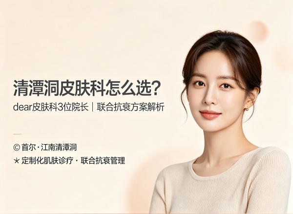 清潭洞皮肤科怎么选?dear3位院长与联合抗衰方案解析 1 清潭洞皮肤科怎么选?dear3位院长与联合抗衰方案解析