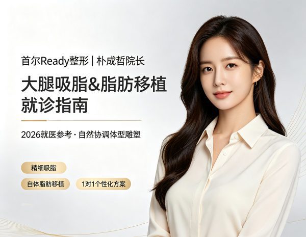 首尔Ready整形医院朴成哲院长怎么样？大腿吸脂/脂肪移植价格及就诊指南（2026）