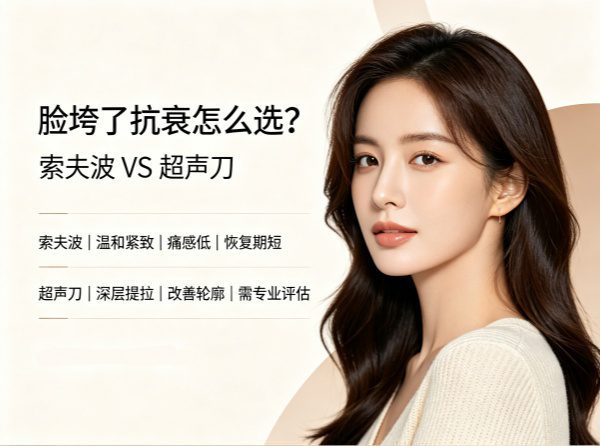 脸垮了怎么办？索夫波 VS 超声刀，抗衰提升该选哪个？