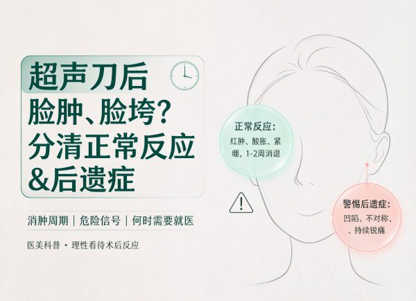 超声刀后脸肿、脸垮正常吗?多久消退、何时该就医 1 超声刀后脸肿、脸垮正常吗?多久消退、何时该就医