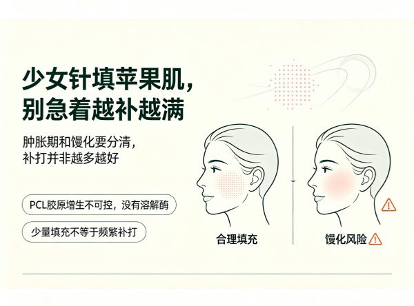 少女针填苹果肌怕馒化？为什么填得越勤，脸反而越肿？